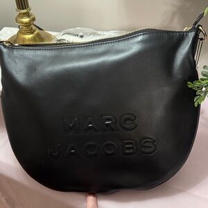 Marc Jacobs Black Leather Crossbody Bag